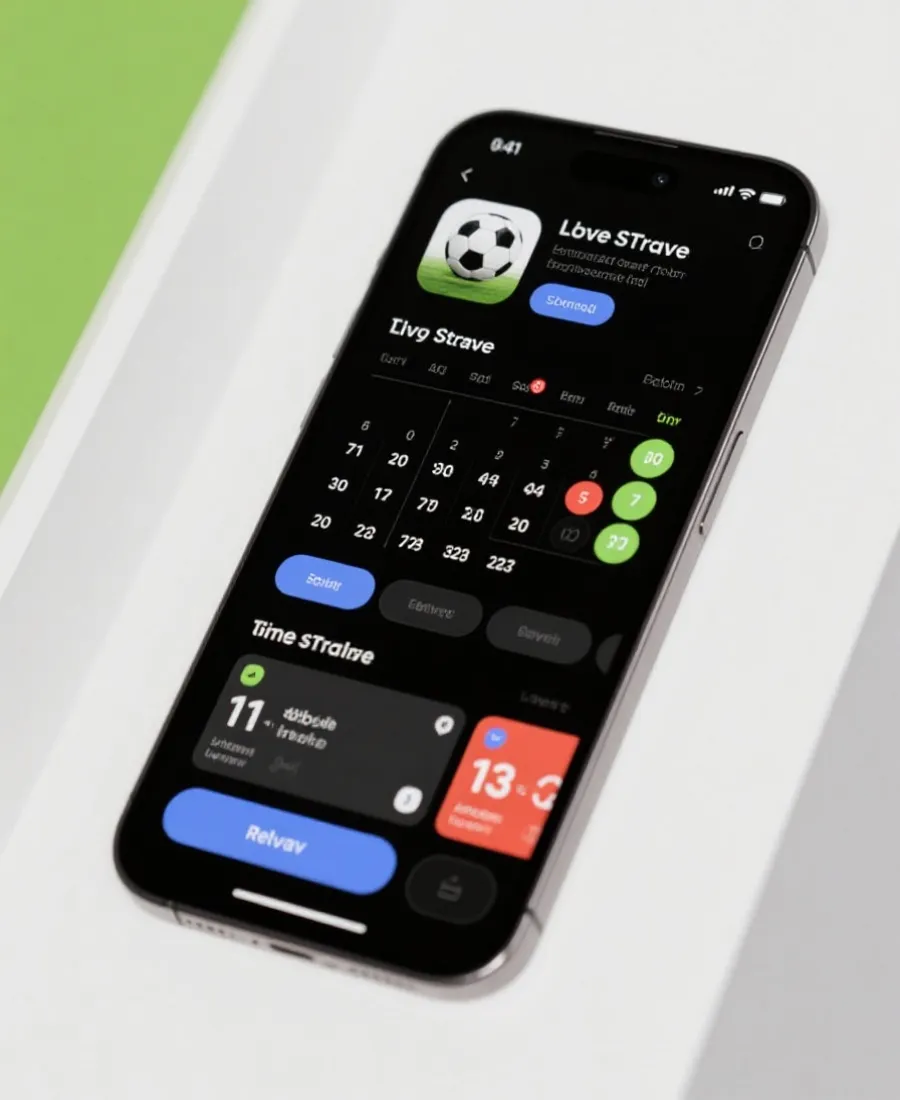 世界杯直播导航手机端下载与观赛界面示意图