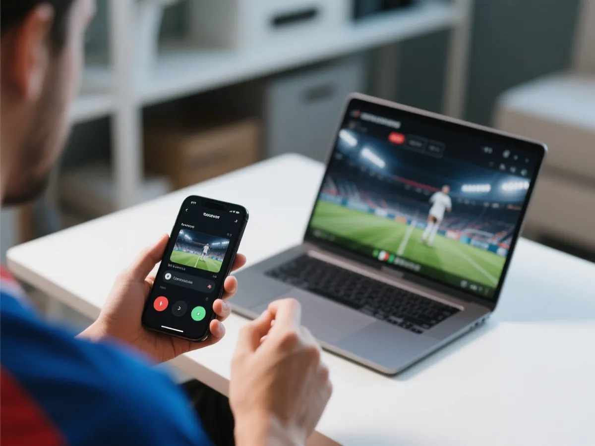 多设备观赛排查示意图